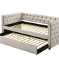 Romono Full Daybed Beige 39445