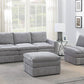 Poundex Modular Sectional - Granite