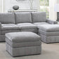 Poundex Modular Sectional - Granite