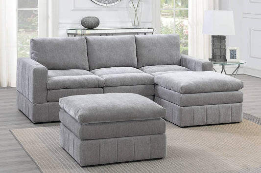 Poundex Modular Sectional - Granite