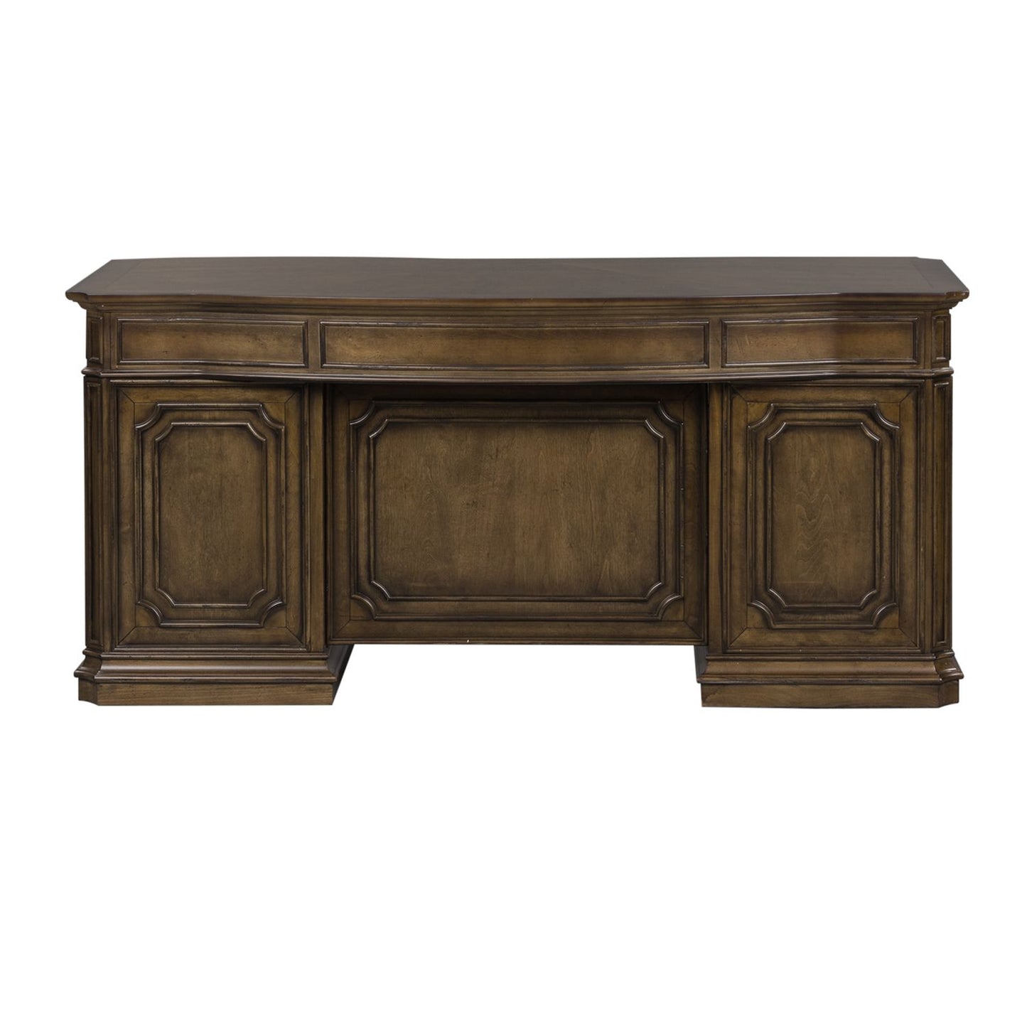 Amelia Executive Desk & Credenza + Hutch