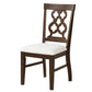 Cosmos Furniture Rita 7 Pc Dining Set Cherry