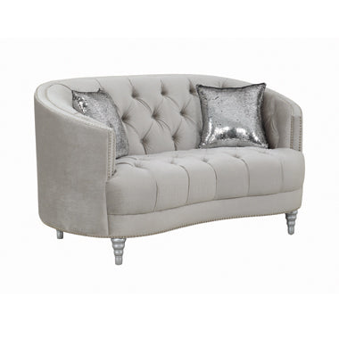 Avonlea Sofa Collection w/Button Tufting & Nailhead Trim