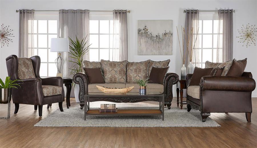 Elmbrook 2 Pc Sofa Collection by Coaster Furniture