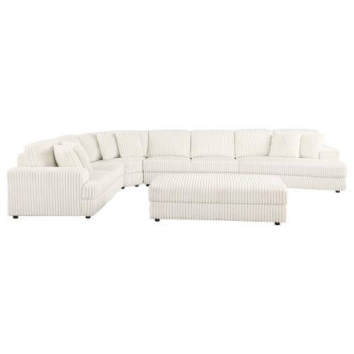 Emberson 5 Pc Upholstered Modular Sectional Sofa