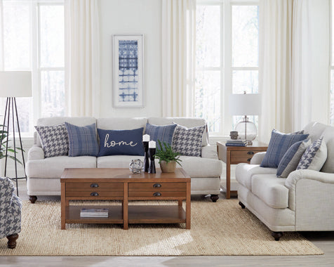 Glenn Farmhouse Sofa & Loveseat by Coaster