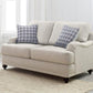 Glenn Farmhouse Sofa & Loveseat by Coaster