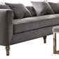 Sidonia 53580 Sofa Collection - Gray Velvet