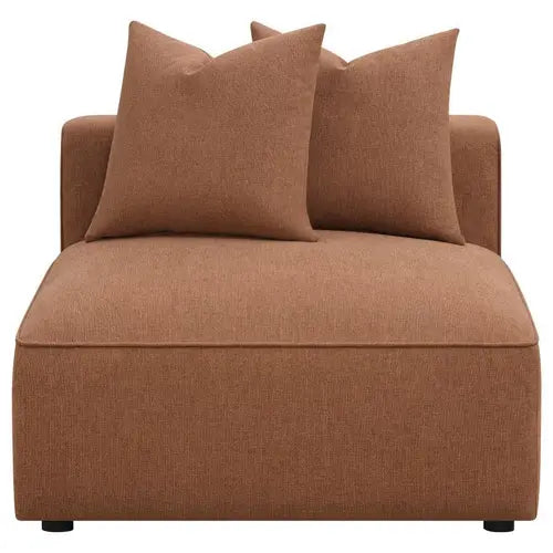 Seccional modular de terracota Jennifer de Coaster Furniture