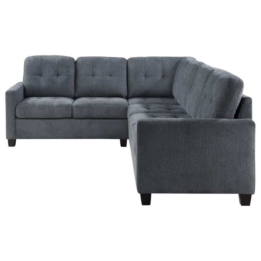 Georgina 4-Pc Upholstered Modular Sectional Sofa