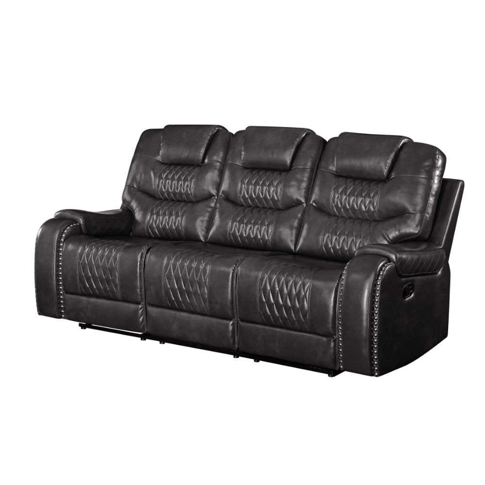 Braylon Motion Sofa Collection Diamond Tufted