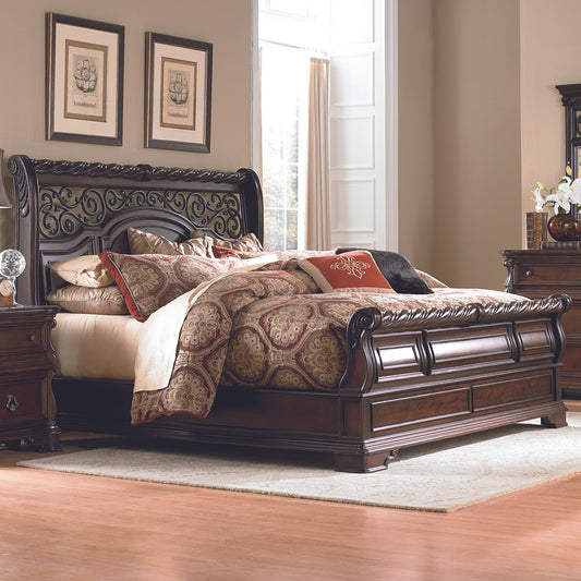 Arbor Place Queen Sleigh Bed 575-BR-QSL