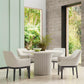 Reba Whitewash 5 Pc Dining Collection