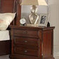 McFerran B608 Cherry Finish 4 Pc Bedroom Set