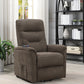 Henrietta Power Lift Massage Recliner - Brown 609450P