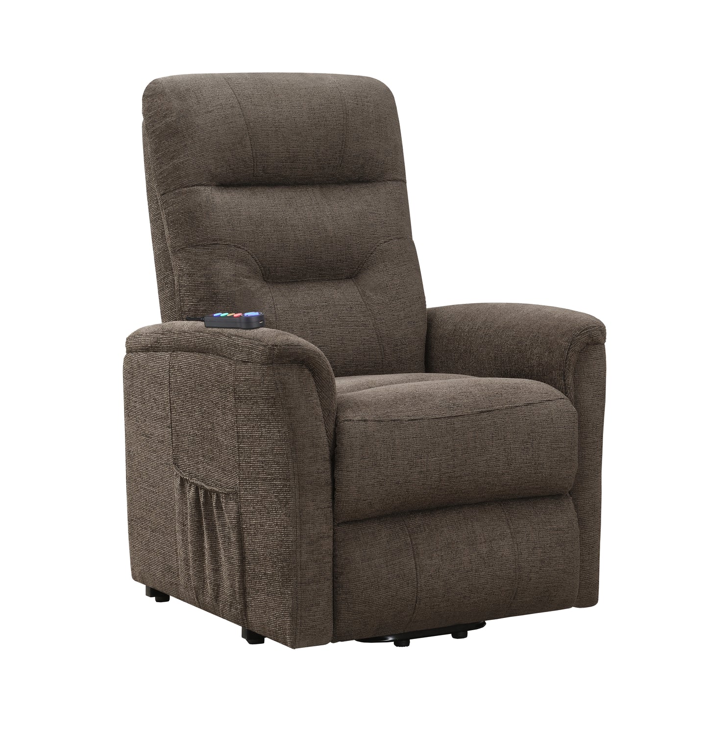 Sillón reclinable de masaje Henrietta Power Lift - Marrón 609450P