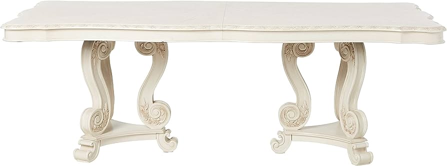 Ragenardus Dining Collection 61280 by Acme  - Antique White Finish