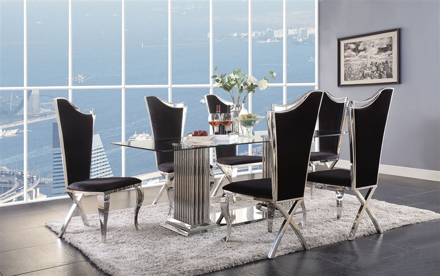 Cyrene 62075 Acme Dining Collection - 3 Chair Options