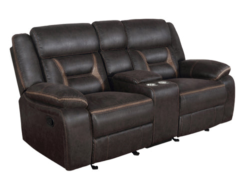 Greer Upholstered Sofa Collection - Dark Brown or Taupe