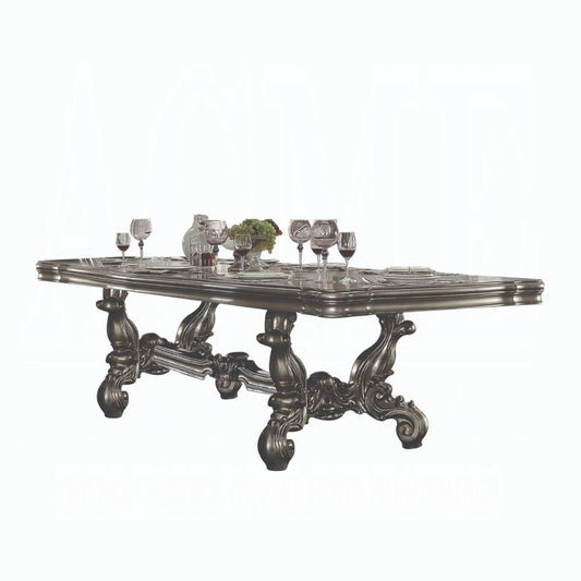 Versailles Rectangular Dining Set - Antique Platinum