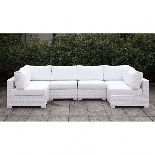 Somani White Sectional - Set 6