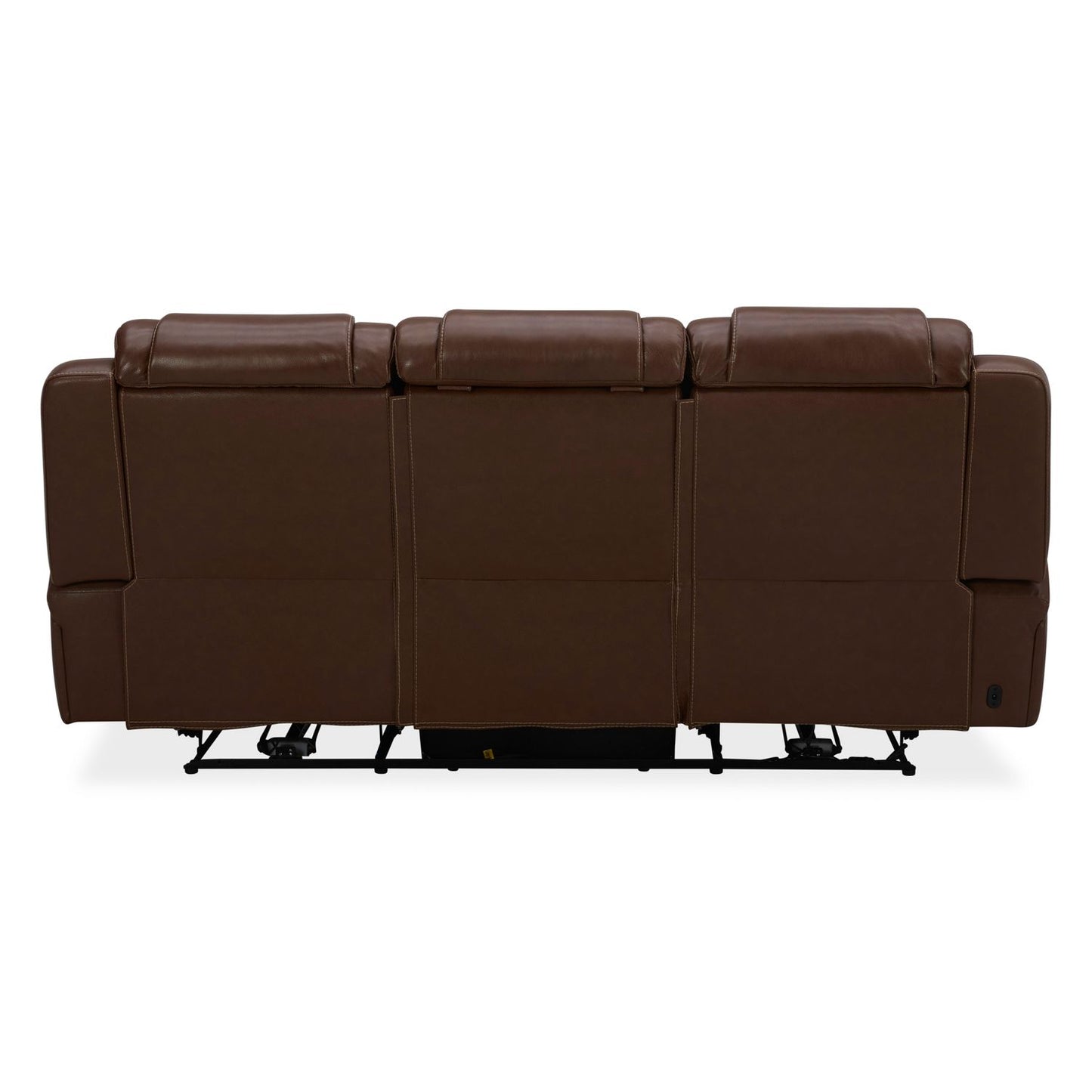 Caswell Sofa & Loveseat Leather Chestnut