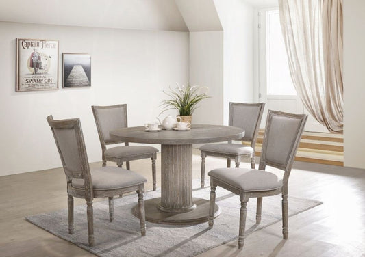 Gabrian 5 Pc Round Dining Table Collection