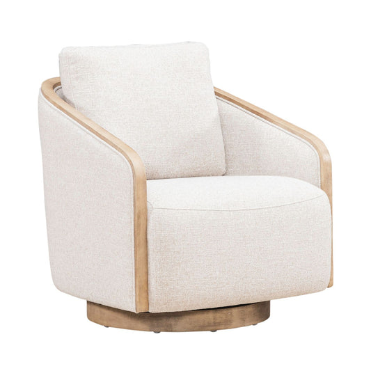 Nora Accent Chair - Light Brown