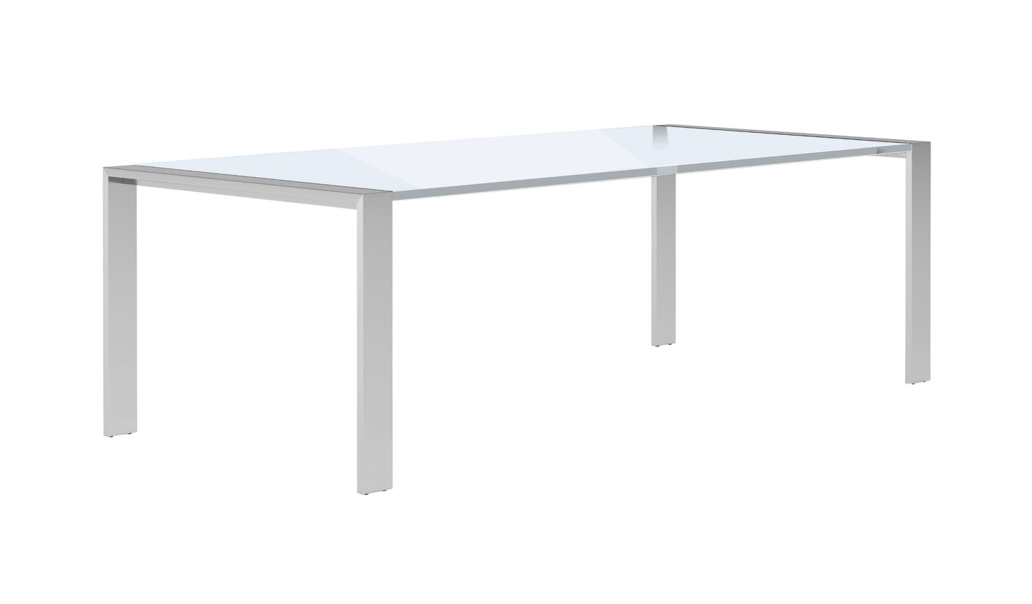 Modrest Fauna Modern White High Gloss Dining Table