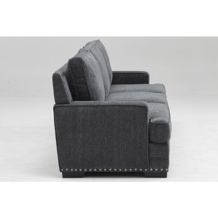 Milton Greens 8073 Sofa - Dark Gray