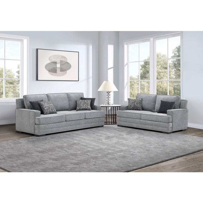 Milton Greens 8076 Sofa - Light Gray