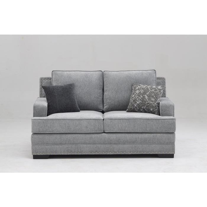 Milton Greens 8076 Loveseat - Gris claro