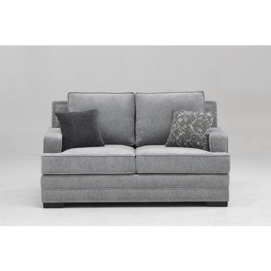 Milton Greens 8076 Loveseat - Light Gray