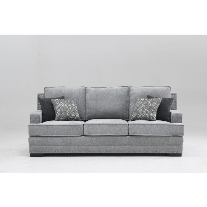 Milton Greens 8076 Sofa - Light Gray