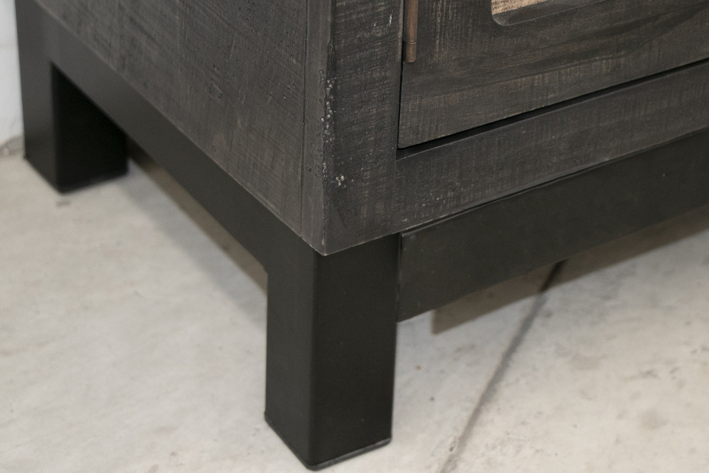 Cosala 93" TV Stand - Black Finish