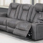 Poundex F86323 Power Sofa & Loveseat