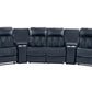 F8780 Motion 5 Pc Sectional - Navy