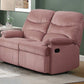 F8789 Poundex Blush Pink Sofa & Loveseat