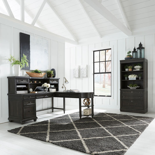 Harvest Home L Shape Desk by Liberty