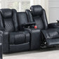 F86329 Blue Power Reclining Living Room Set