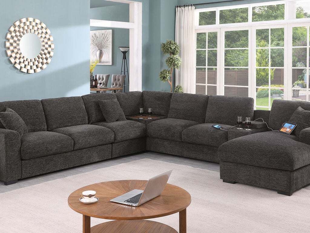 Celine 89296 Modular Sectional by Lilola Home