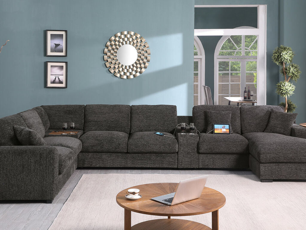 Celine 89296 Modular Sectional by Lilola Home