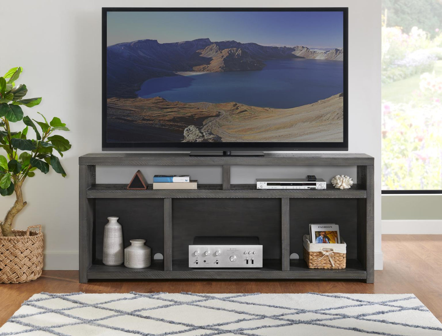 Lexington Grey TV Stand 903029