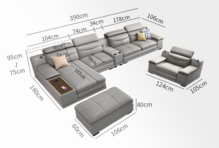 Extravaganza 908 Sectional - Left Chaise