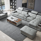 ESF Extravaganza 908 Top Grain Leather Sectional