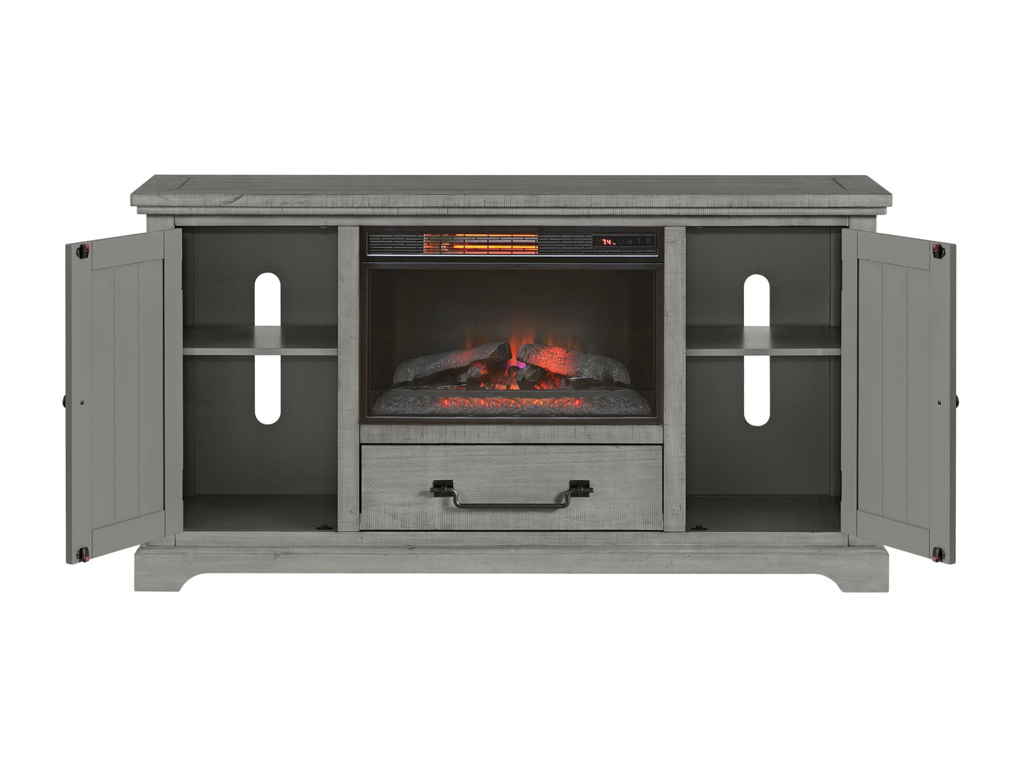 Beach House Server with Fireplace 909199F