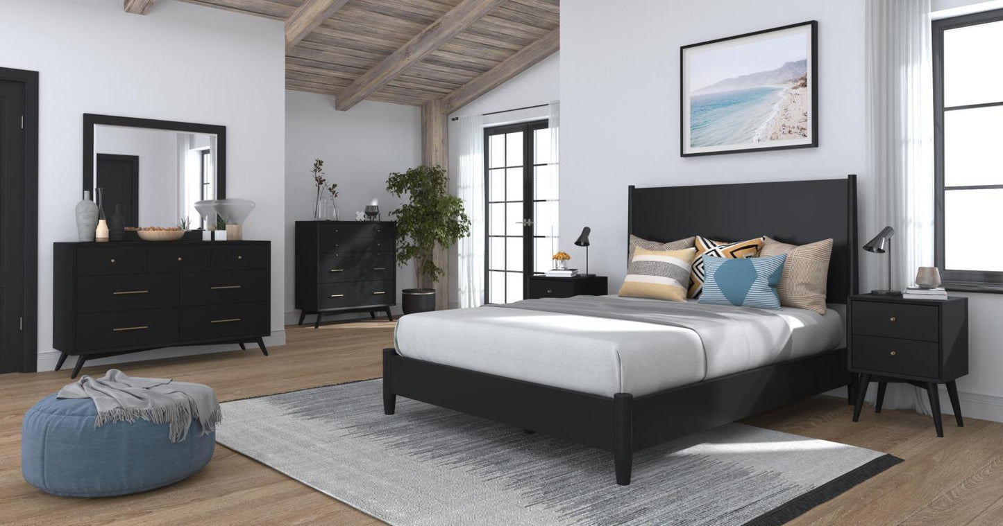 Flynn Black Bedroom Collection by Alpine