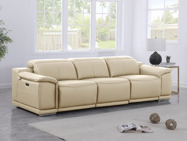 9762 DivanItalia 6 Pc Power Sofa & Loveseat - 6 Colors