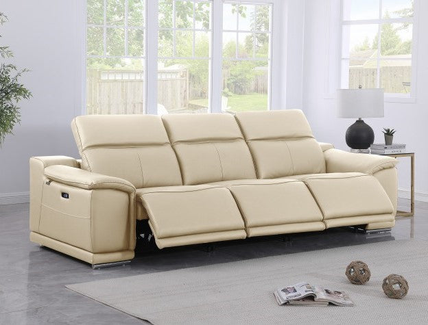 9762 DivanItalia 6 Pc Power Sofa & Loveseat - 6 Colors