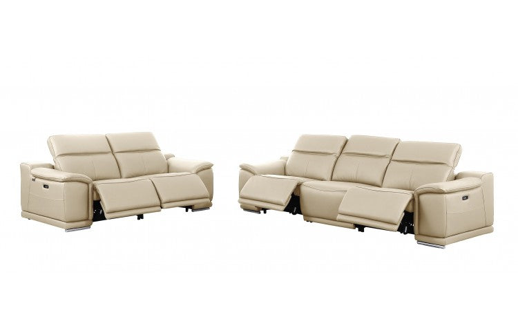 9762 Global United Leather Sofa Set - 7 Colors